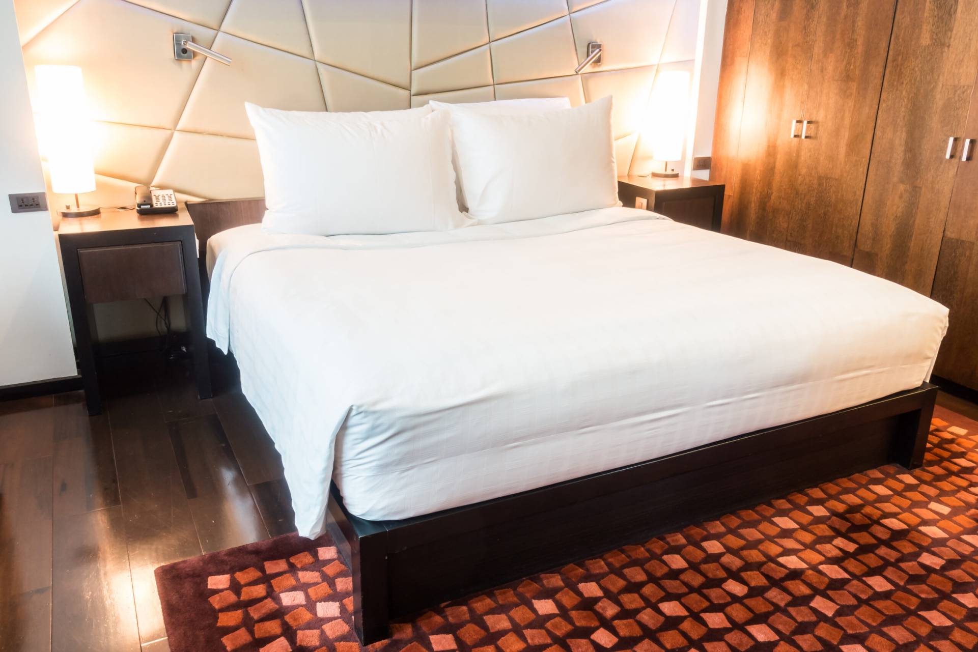 Home Tidy Room With Lit Lamps Scaled